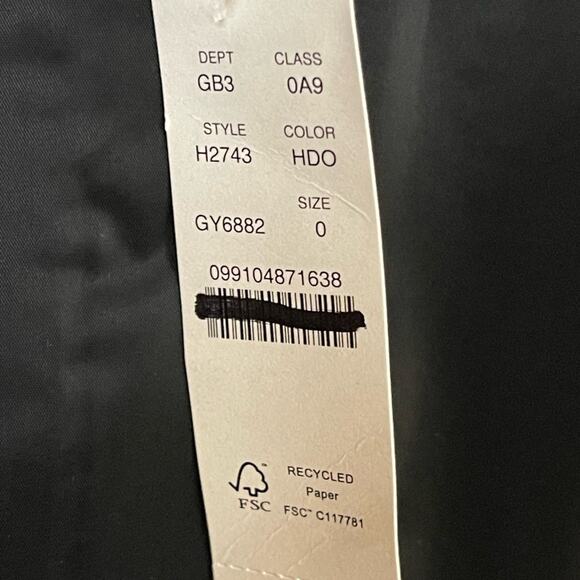 J. Crew Going Out Blazer In Stretch Twill in Heather Dove Gray Size 0 NWT - Picture 10 of 12